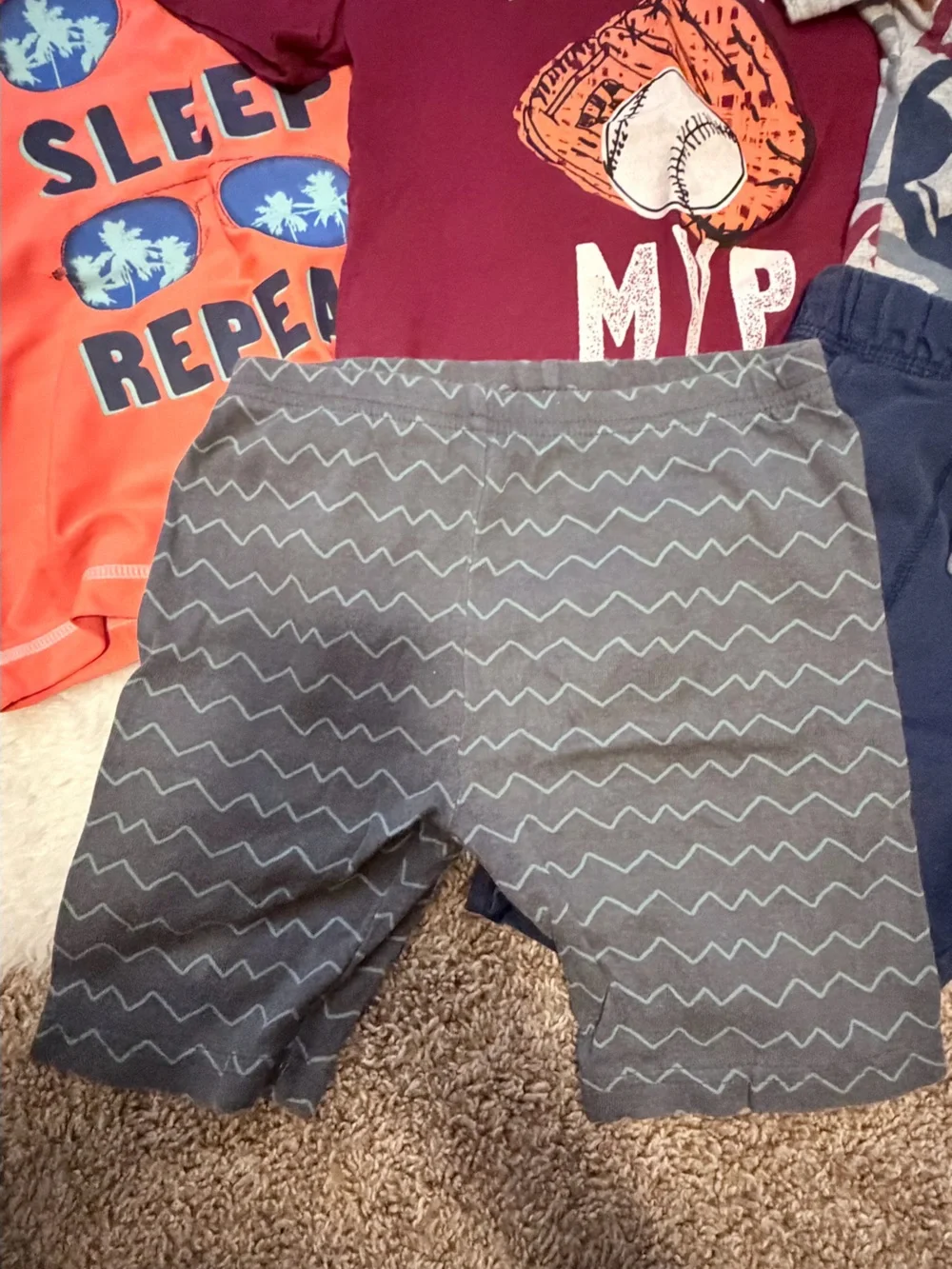Carters Boys' 11-Piece Everyday Apparel, Swim & Sleepwear Mega-Bundle size 5T